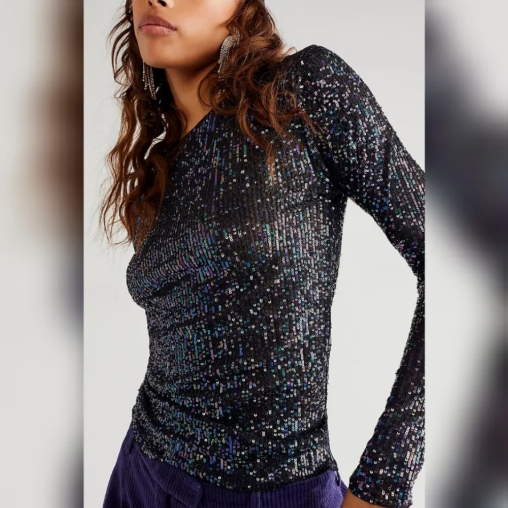 Free People Golden Rush Top, Size XS